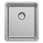 ABEY LUA100 LUCIA SINGLE BOWL STAINLESS STEEL SINK CHROME