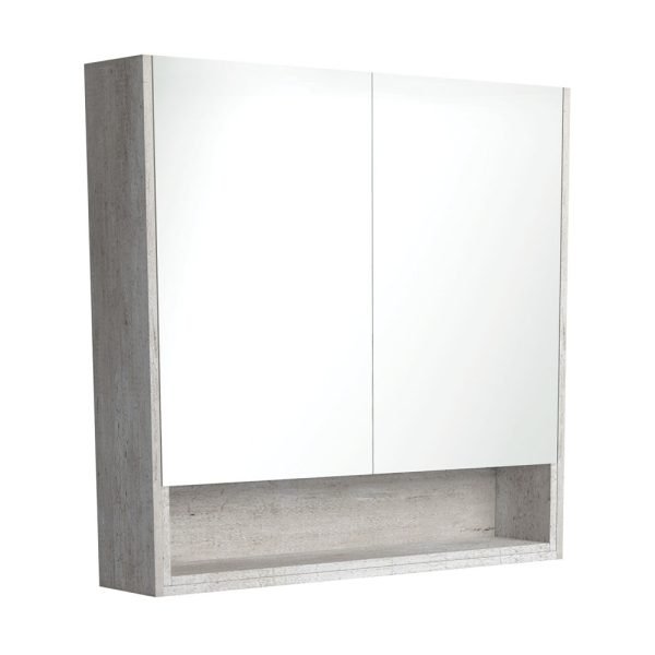 FIENZA PSC900SX MIRROR CABINET 900 WITH DISPLAY SHELF INDUSTRIAL