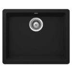 ABEY QN-100B QUADRO LARGE SINK BOWL SCHOCK ONYX