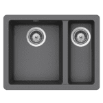 ABEY QN-150CR QUADRO ONE & 1/3 BOWL SINK SCHOCK CROMA