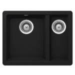 ABEY QN-150B QUADRO ONE & 1/3 BOWL SINK SCHOCK ONYX