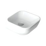 FIENZA RB04 LINCOLN 350 SQUARE ABOVE COUNTER BASIN GLOSS WHITE
