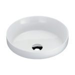 FIENZA RB3134D REBA ROUND SEMI-INSET BASIN GLOSS WHITE