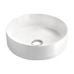 FIENZA RB3134 REBA ROUND ABOVE COUNTER BASIN GLOSS WHITE