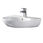 FIENZA RB379 STELLA CARE ARCH WALL BASIN (NO SHROUD) GLOSS WHITE