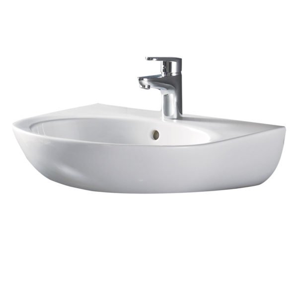 FIENZA RB379 STELLA CARE ARCH WALL BASIN (NO SHROUD) GLOSS WHITE