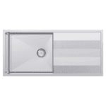 ABEY ST460SU LUGANO SINGLE BOWL STAINLESS STEEL SINK CHROME
