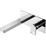 FIENZA 224106 LINCOLN WALL MIXER WITH SPOUT CHROME / MIXED FINISH
