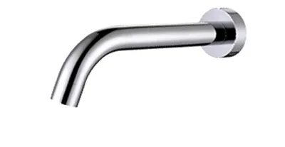INSPIRE PBS PAVIA ROUND CURVE BATH SPOUT CHROME AND BLACK