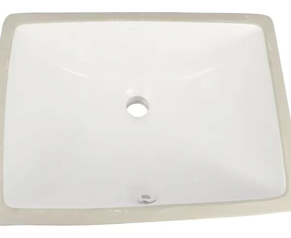 INSPIRE IS9465 RECTANGULAR UNDERMOUNT BASIN WHITE