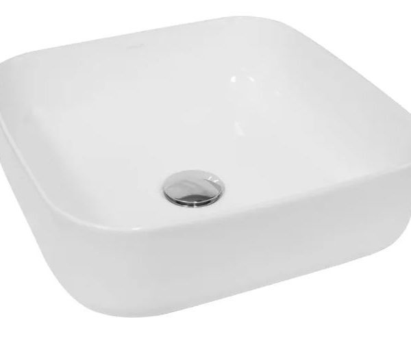 INSPIRE IS4138 SQUARE ABOVE COUNTER BASIN WHITE
