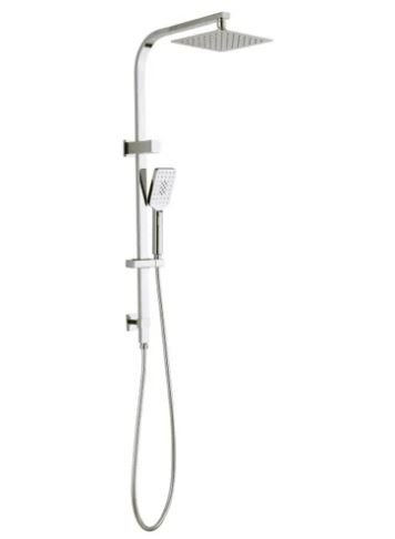 INSPIRE TSSTI TARAN COMBO SHOWER SET WITH SINGLE HOSE (TOP INLET) CHROME AND COLOURED