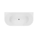 INSPIRE IVBT-BW VERONA BACK TO WALL BATH GLOSS WHITE