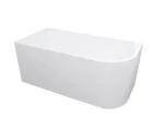 INSPIRE ICBT CORNER BACK TO WALL BATH LEFT GLOSS WHITE