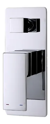 INSPIRE TDSM TARAN SHOWER/BATH DIVERTER MIXER CHROME / BLACK
