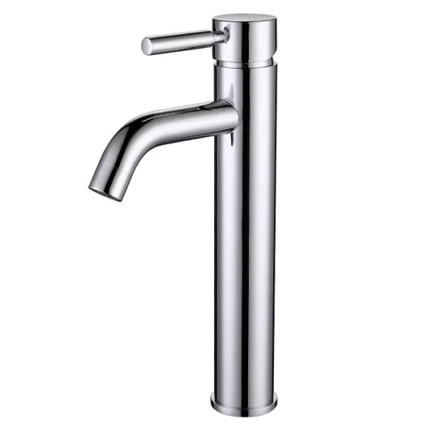 INSPIRE PTBM PAVIA CURVED TALL BASIN MIXER CHROME / BLACK