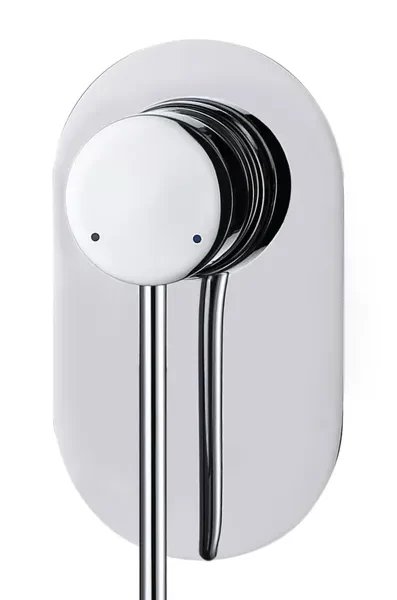INSPIRE R12SM ROUL SHOWER/BATH WALL MIXER CHROME AND COLOURED