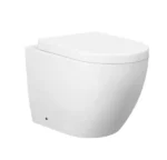 INSPIRE IVWFPRL VOGHERA RIMLESS WALL FACED PAN GLOSS WHITE
