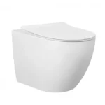 INSPIRE IVWFPRL VOGHERA RIMLESS WALL FACED PAN GLOSS WHITE