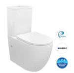 INSPIRE ICTSPK COSENZA BACK TO WALL RIMLESS TOILET SUITE GLOSS WHITE