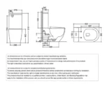 INSPIRE ICTSPK COSENZA BACK TO WALL RIMLESS TOILET SUITE GLOSS WHITE