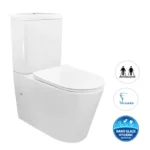 INSPIRE IFTSPKVA FEANZA BACK TO WALL TORNADO TOILET SUITE GLOSS WHITE