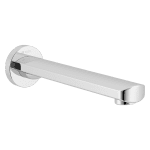 ABEY 2BS-S MADISON AVENUE STRAIGHT BATH/BASIN SPOUT 213MM GARETH ASHTON CHROME & COLOURED