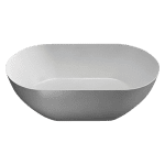 ABEY 21128 BYRON FREESTANDING CLEARSTONE BATH 1700 GARETH ASHTON GLOSS WHITE