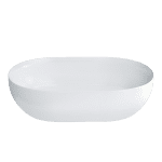 ABEY 22898 BYRON CLEARSTONE ABOVE COUNTER BASIN GARETH ASHTON GLOSS WHITE