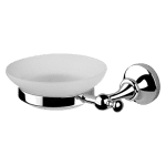 ABEY 900053 PROVINVIAL SOAP DISH ARMANDO VICARIO CHROME & COLOURED