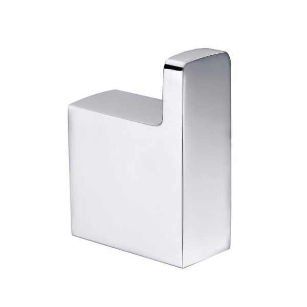 BADUNDKUCHE BK606 KOMPAKT ECKIG ROBE HOOK CHROME AND COLOURED