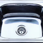 BADUNDKUCHE BK26 TRADITIONELL 30L LAUNDRY TUB WITH 2 TAP HOLE STAINLESS STEEL