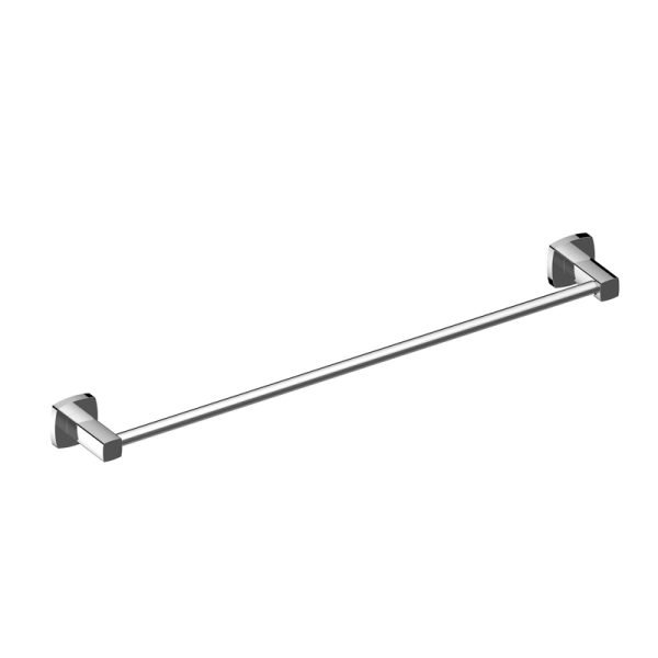 BADUNDKUCHE BK801-800 LUXUS SINGLE TOWEL RAIL 800MM CHROME AND COLOURED