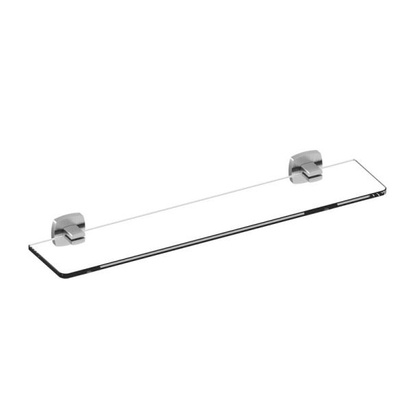 BADUNDKUCHE BK807 LUXUS GLASS SHELF CHROME AND COLOURED
