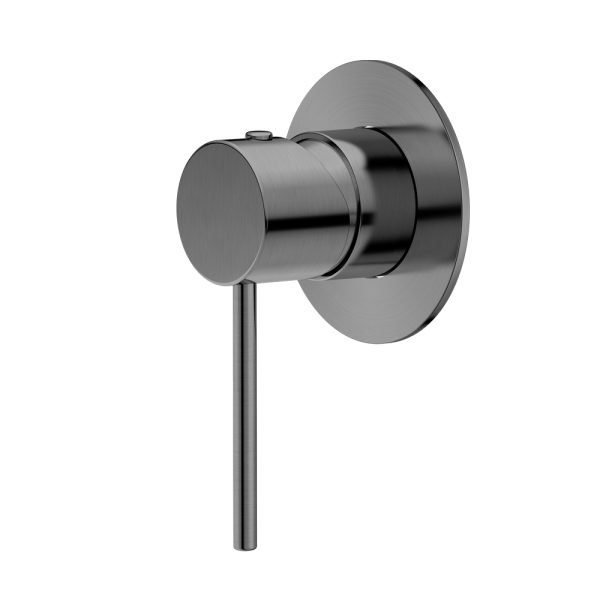 BADUNDKUCHE BKM206 RUND BATH/SHOWER MIXER CHROME AND COLOURED