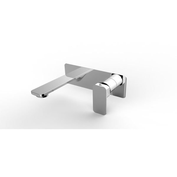 BADUNDKUCHE BKM506 KASTEN BASIN/BATH MIXER WITH SPOUT CHROME AND COLOURED