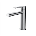 BADUNDKUCHE BKM802 IRIS BASIN MIXER CHROME AND COLOURED