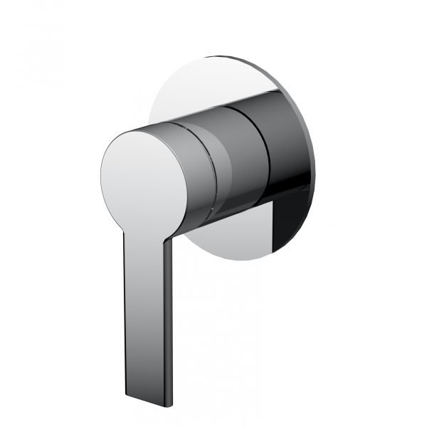 BADUNDKUCHE BKM804 IRIS SHOWER/BATH MIXER CHROME AND COLOURED