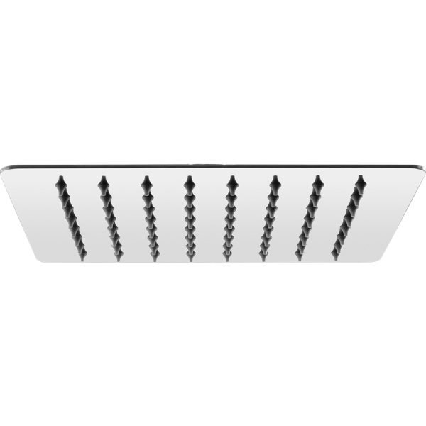 BADUNDKUCHE BKS400S ECKIG SQUARE RAIN SHOWER HEAD 400MM STAINLESS STEEL