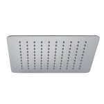 BADUNDKUCHE BKS250S ECKIG SQUARE RAIN SHOWER HEAD 250MM CHROME AND COLOURED