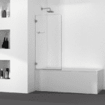 BADUNDKUCHE BKS700B BATHING SCREENS BATH SCREEN 700 X 1450 MM CHROME