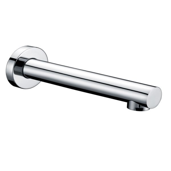 BADUNDKUCHE BKSP01 RUND ROUND BATH SPOUT 180MM CHROME AND COLOURED