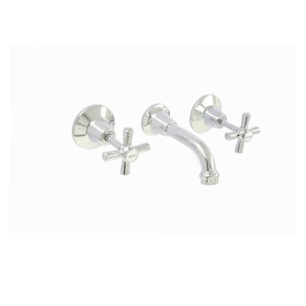 BADUNDKUCHE BKTE01 WÄHLEN 10 EASY CLEAN BATH SET CHROME