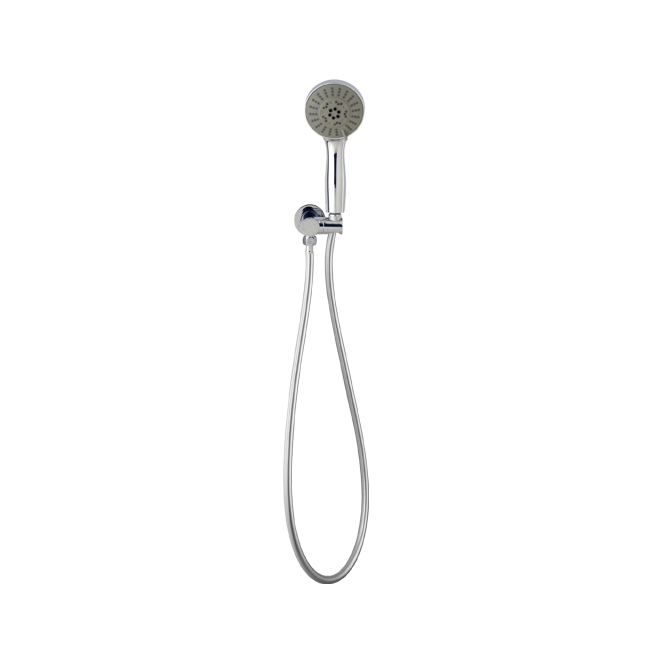 LINKWARE R446B 100mm 5 FUNCTION OXYGENIC HAND SHOWER WITH WALL OUTLET CHROME