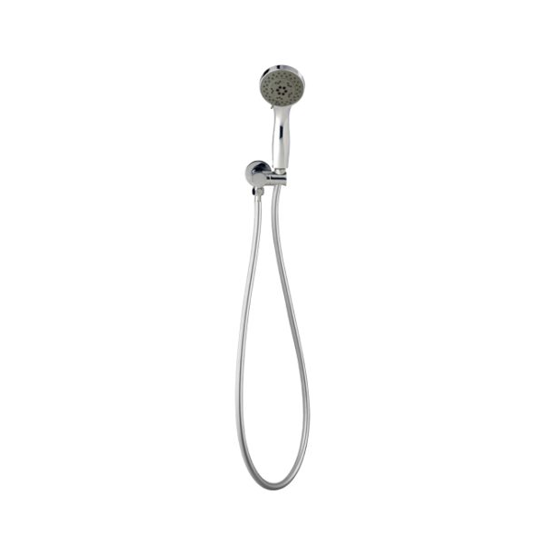 LINKWARE R445B 90mm 5 FUNCTION OXYGENIC HAND SHOWER WITH WALL OUTLET CHROME