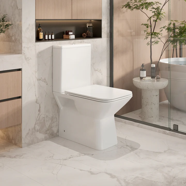 UNICASA AP-T1B ARIA BACK TO WALL RIMLESS TOILET SUITE