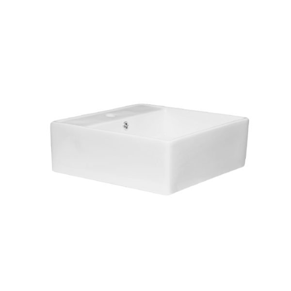 LINKWARE BSN311 BO LAUREN SQUARE BASIN WHITE