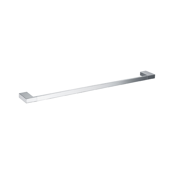 POSEIDON CTB700 CELIA SQUARE SINGLE TOWEL RAIL 700MM CHROME