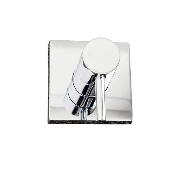 LINKWARE T878dan DAN ELLE SQUARE WALL MIXER CHROME