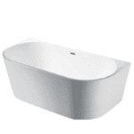 POSEIDON ELIVIA ELBT1490-OF BACK TO WALL BATHTUB 1490*745*605MM GLOSS WHITE